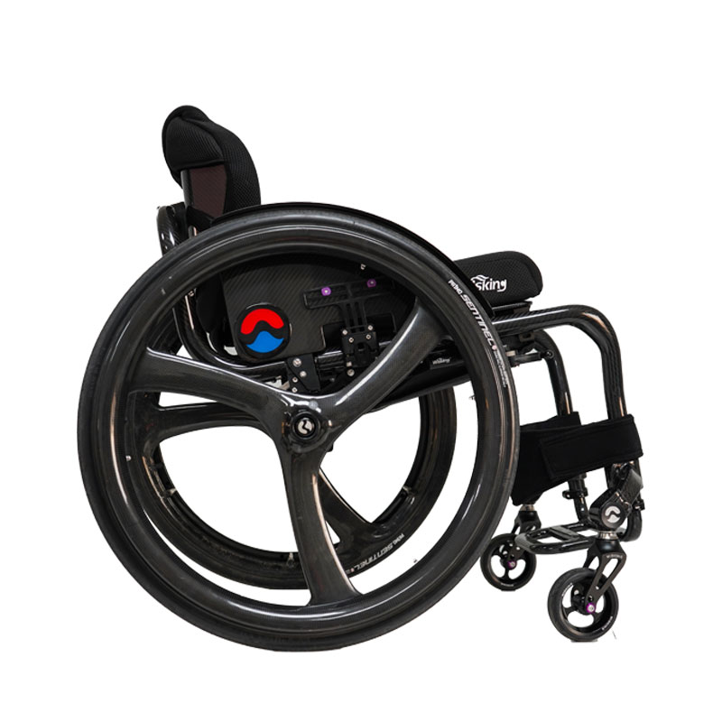 Foldable backrest lightweight and comfortable all carbon fiber wheelchair 