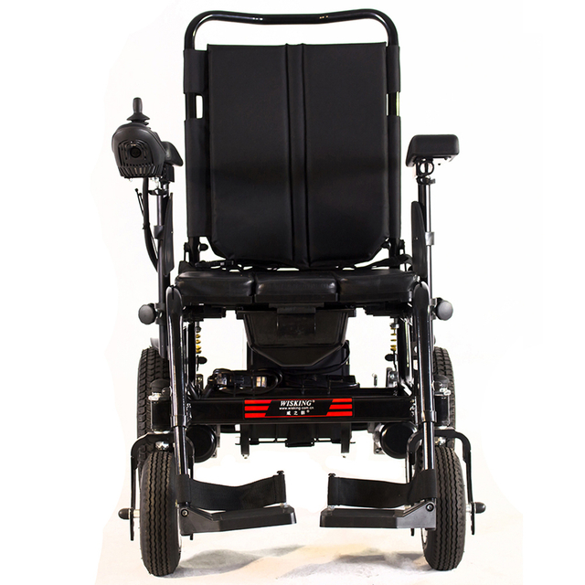 aluminium power wheelchair with toilet for disabled