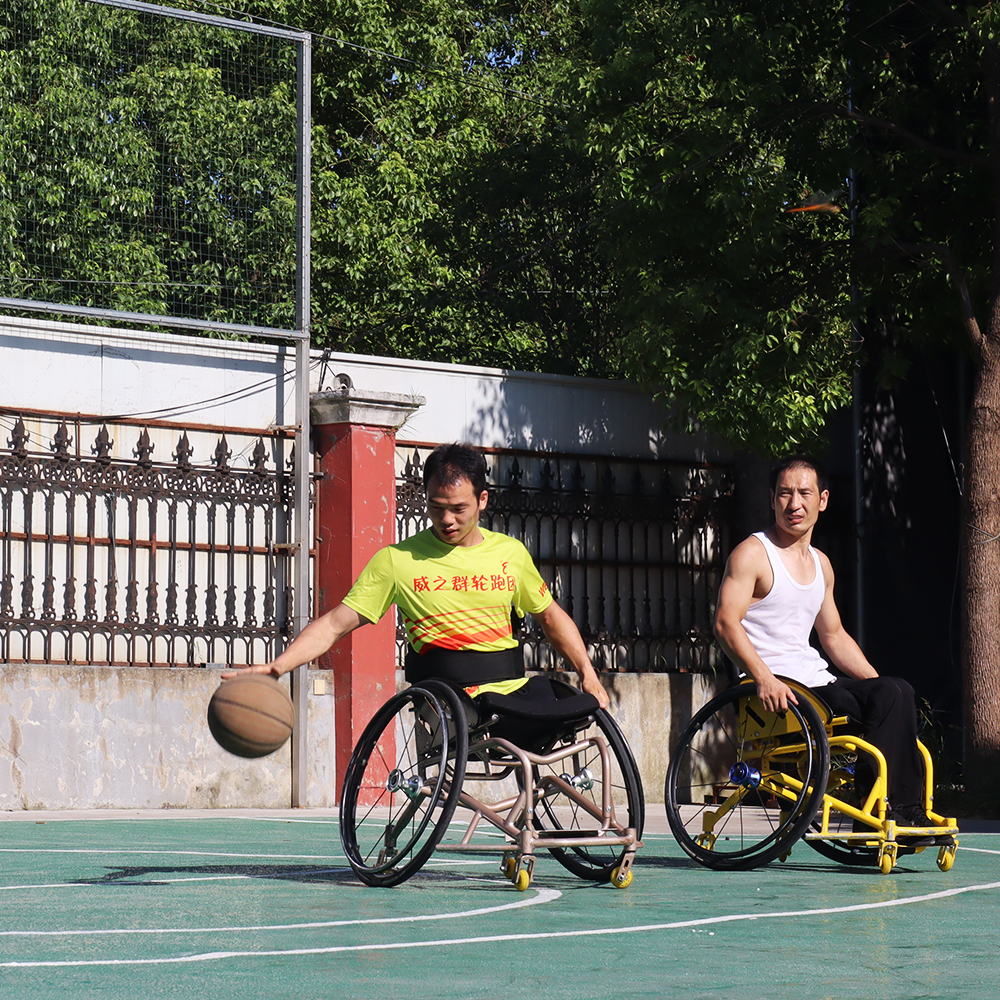 Handicapped Manual Lightweight Aluminium Alloy Basketball Active Wheelchair