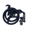 Foldable lightweight all carbon fiber active wheelchair can hold luggage