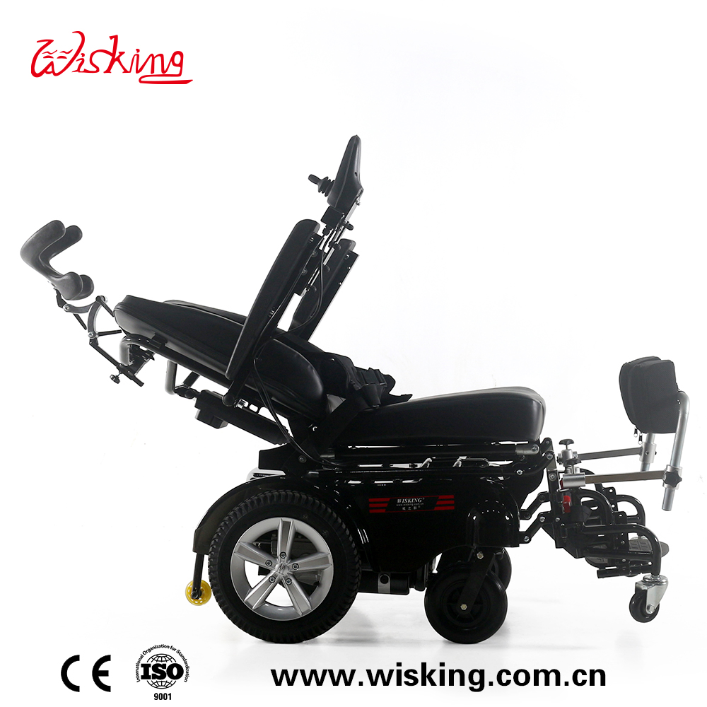 stand up electric wheelchair recline multifunctional power wheelchair for handicapped