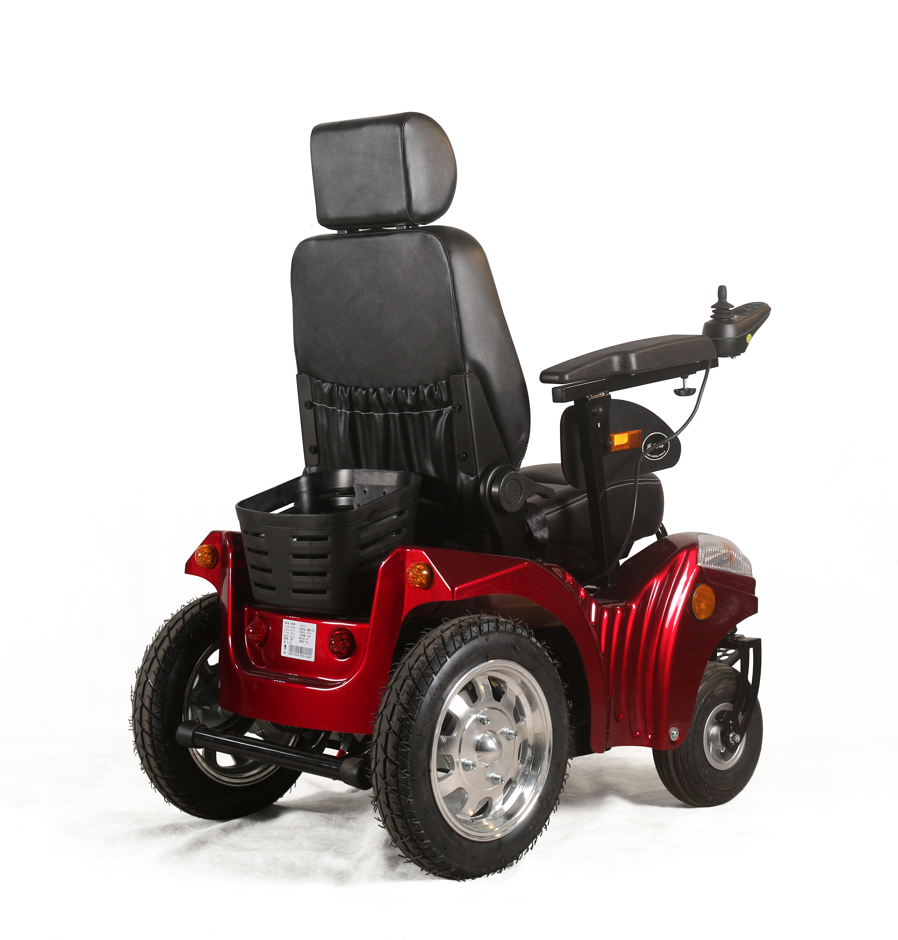 Off-road heavy duty functional power wheelchair for handicapped