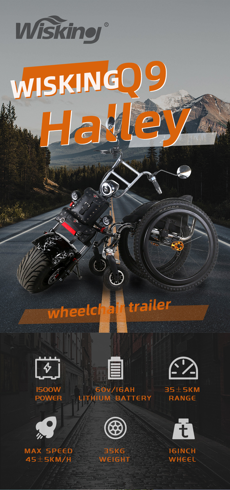 wheelchair trailer