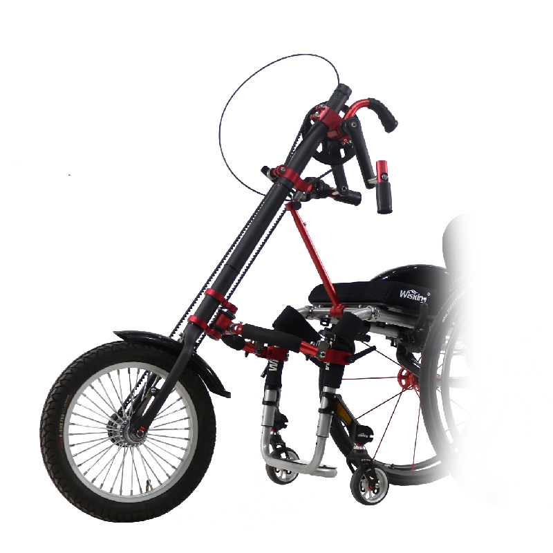 ultra light handicapped wheelchair tractor handbike for disabled