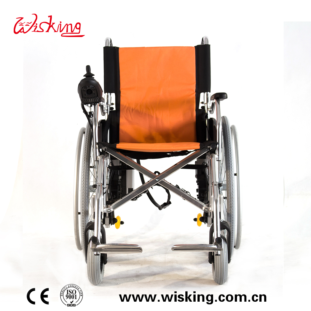 WISKING lightweight aluminium power wheelchair for elderly