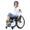 Leisure Sports Lightweight Portable Aluminum Alloy Active Wheelchair for Disabled People