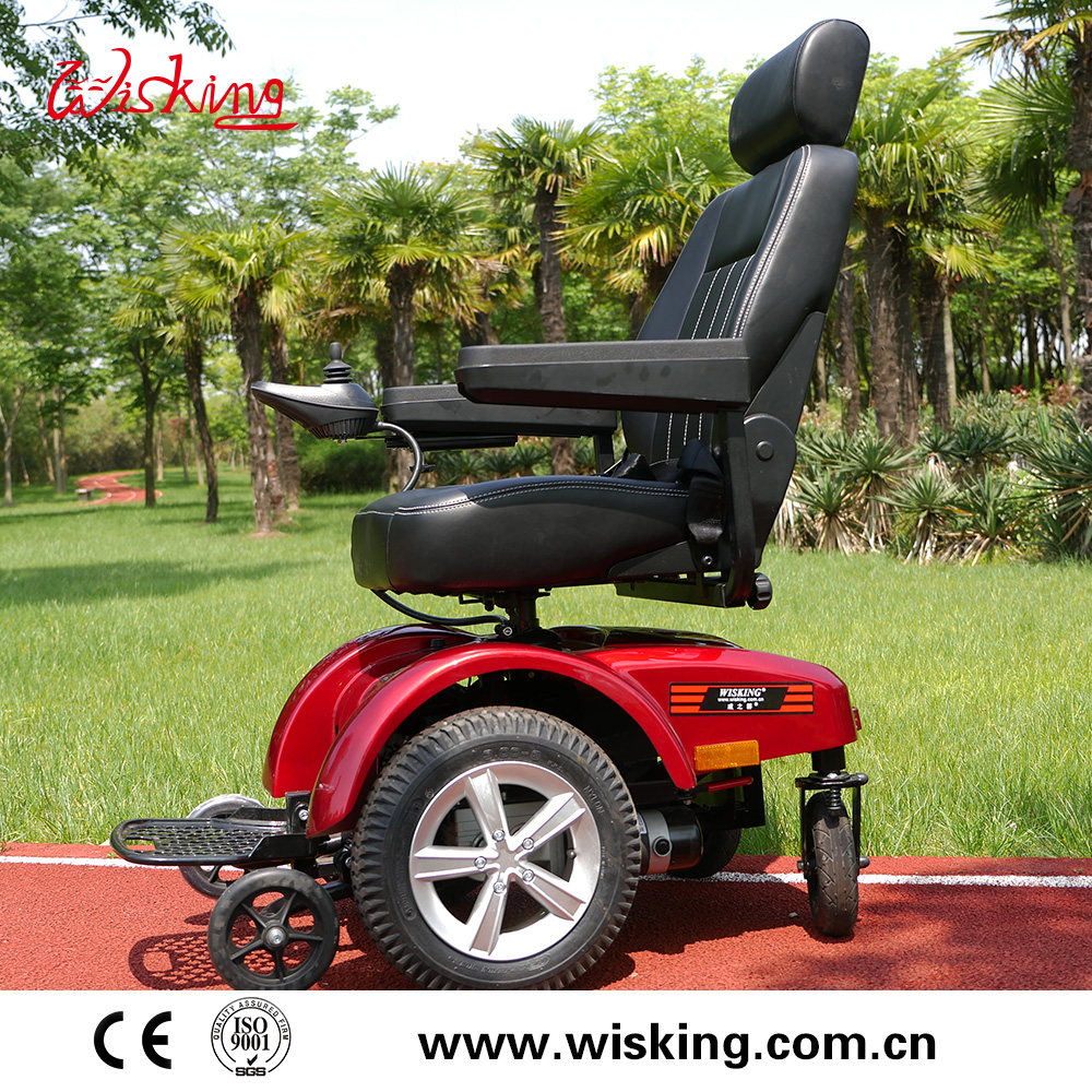 front wheel drive stable power comfortable electric wheelchair for disabled