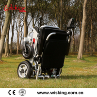 small wheels vogue lithium battery power wheelchair for disabled