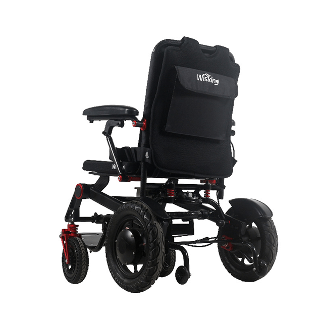  carbon fiber remote control automatic folding power wheelchair for disabled